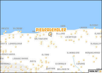 map of Piedra de Moler