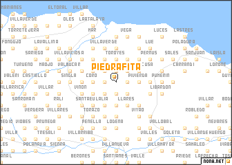 map of Piedrafita