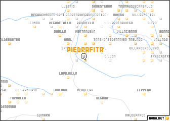 map of Piedrafita