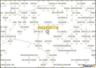 map of Piedrafita