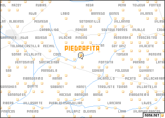 map of Piedrafita