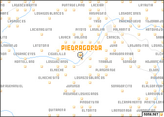 map of Piedra Gorda