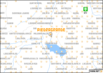 map of Piedra Grande