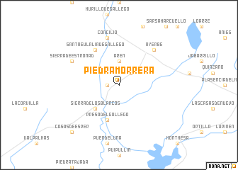 map of Piedramorrera