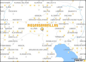 map of Piedras Amarillas