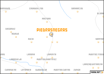 map of Piedras Negras