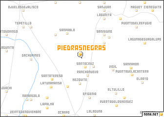 map of Piedras Negras