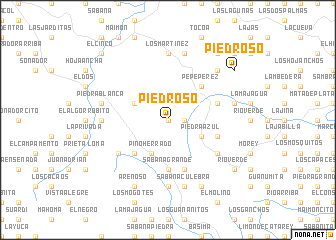 map of Piedroso