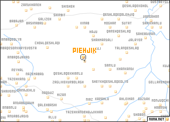 map of Pīeh Jīk