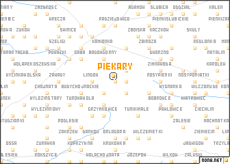 map of Piekary