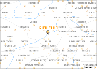 map of Piekiełko