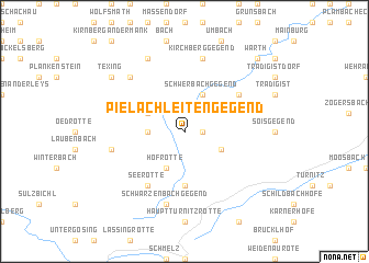 map of Pielachleitengegend