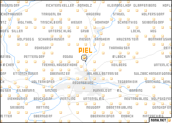 map of Piel