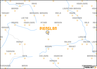 map of Pieng Lan