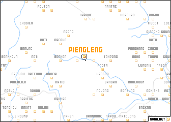 map of Pieng Leng