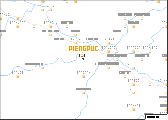 map of Piêng Púc