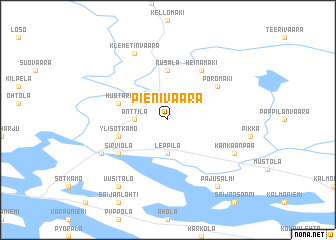 map of Pienivaara