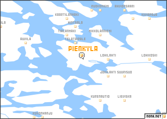 map of Pienkylä