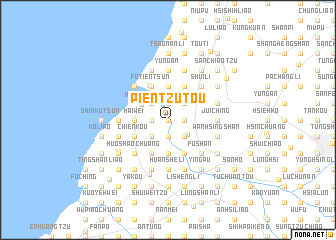 map of Pien-tzu-t\