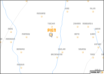 map of Pien