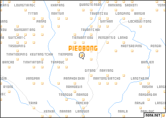 map of Pieo Bong