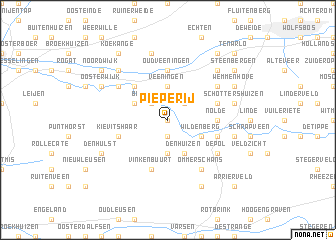 map of Pieperij