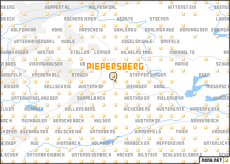 map of Piepersberg