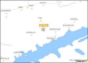 map of Piera