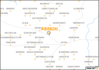 map of Pierożki