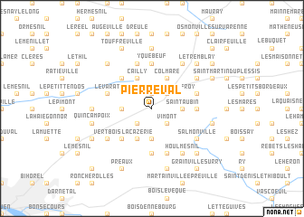 map of Pierreval