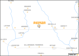 map of Pierson