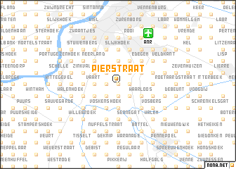 map of Pierstraat