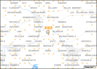 map of Pier