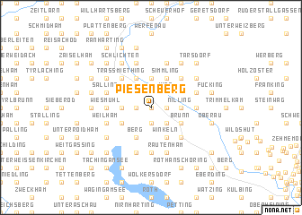 map of Piesenberg