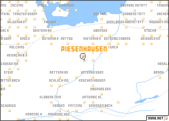 map of Piesenhausen