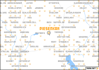 map of Piesenkam