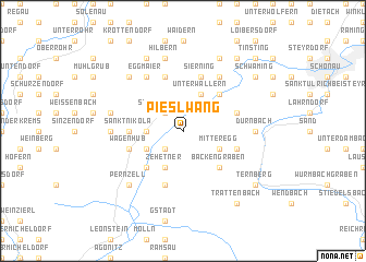 map of Pieslwang