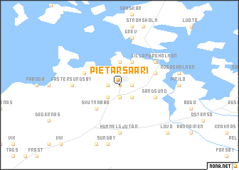 Pietarsaari (Finland) map 