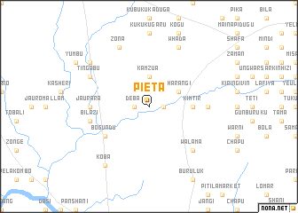 map of Pieta
