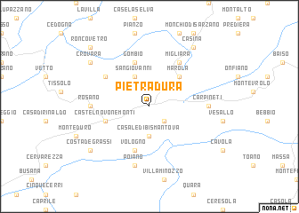 map of Pietradura