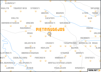 map of Pietrişu de Jos