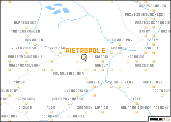 map of Pietropole