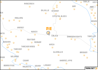 map of Pie