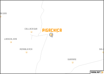 map of Piga Chica