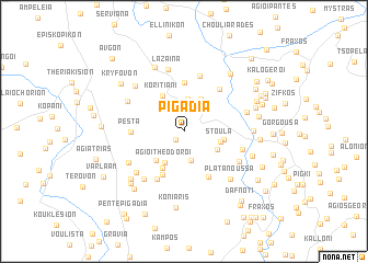 map of Pigádia