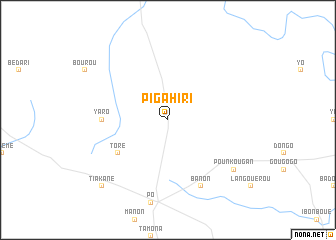 map of Pigahiri