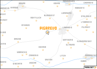 map of Pigarëvo