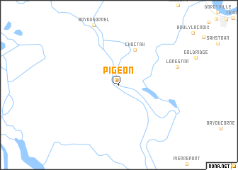 map of Pigeon