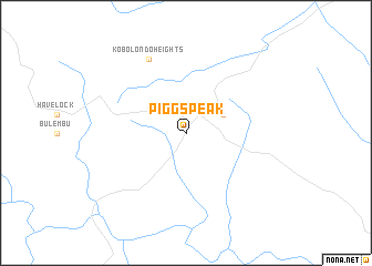 map of Piggs Peak