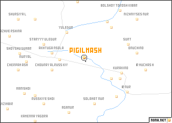 map of Pigil\